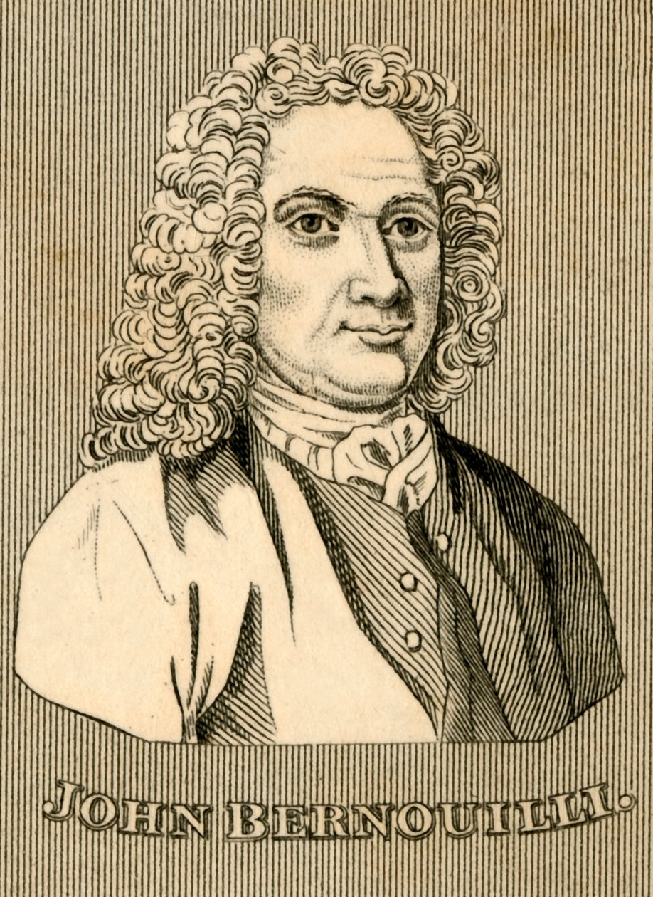 John Bernouilli, 1667-1748, 1830. od Unbekannt