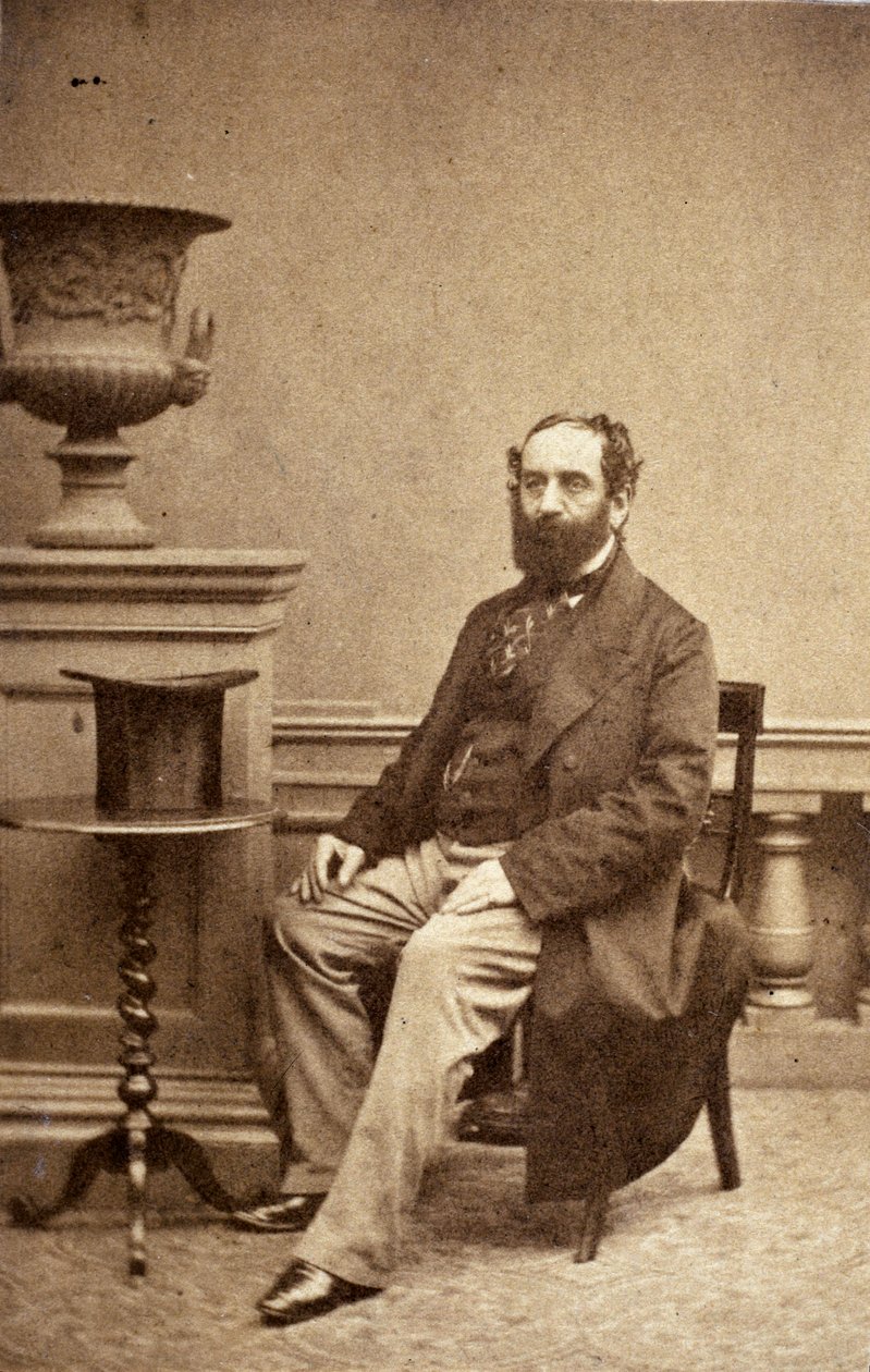John Elliotson, britský lékař, c 1860 od Unbekannt