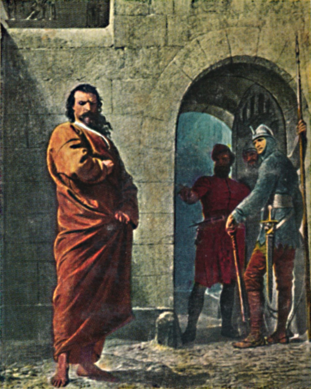 Kaiser Heinrich IV. 1050-1106, 1934. od Unbekannt