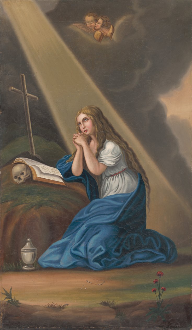 Kající se Marie Magdaléna od Unbekannt