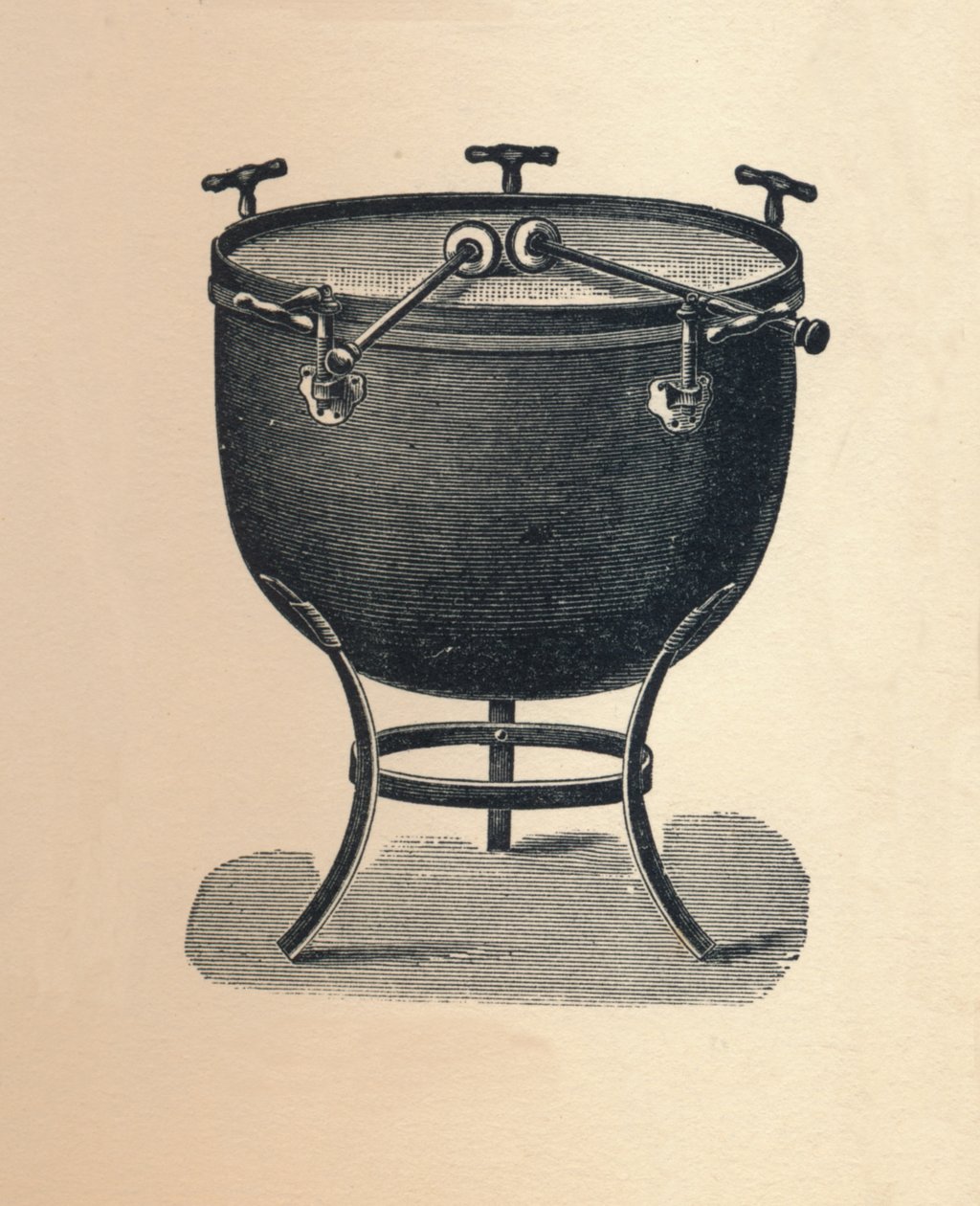 Kettledrum Tympani, 1895. od Unbekannt
