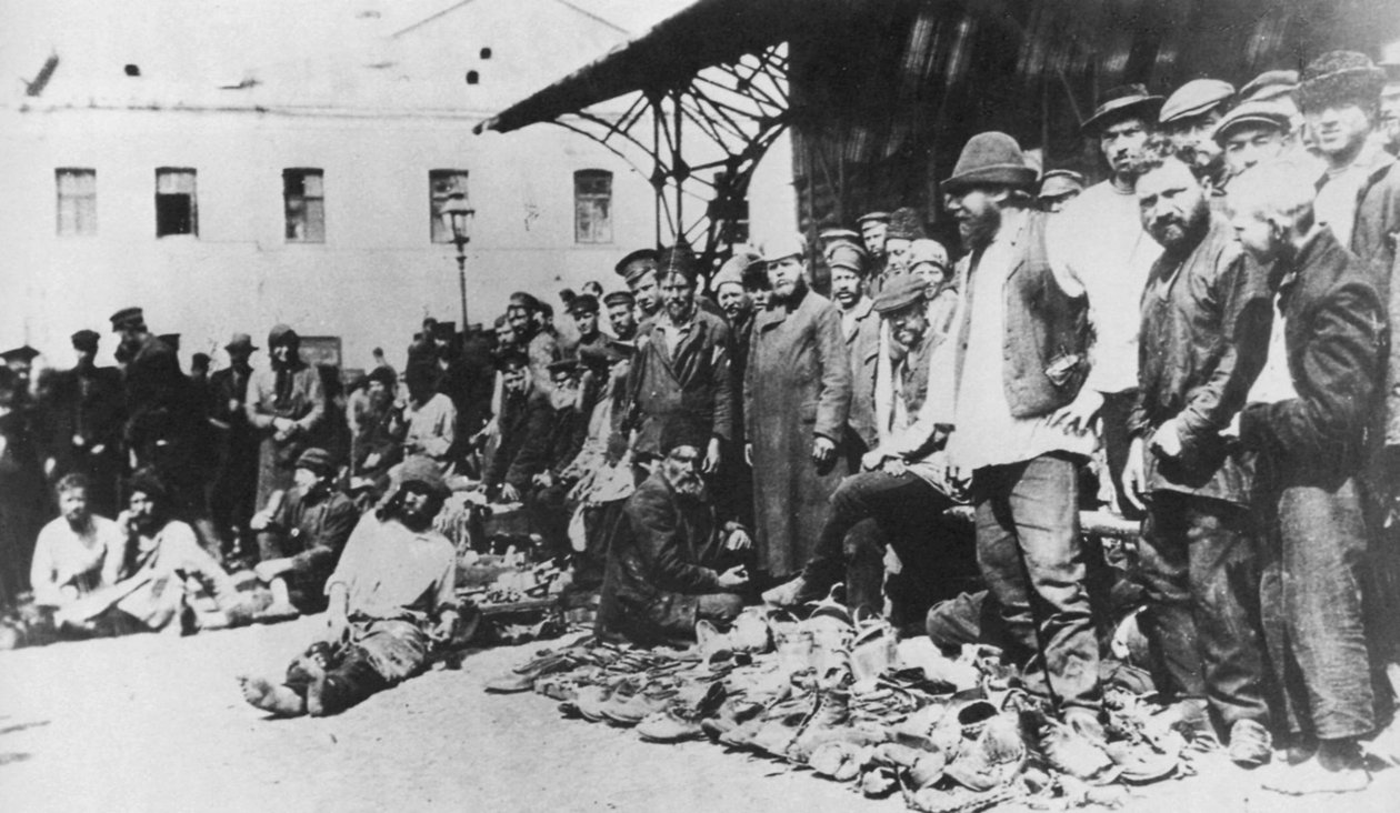 Khitrov tržiště, Moskva, Rusko, 1900 od Unbekannt