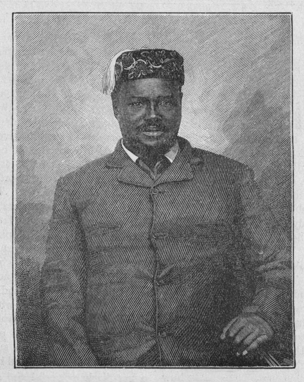 Král Cetewayo, 1902 od Unbekannt