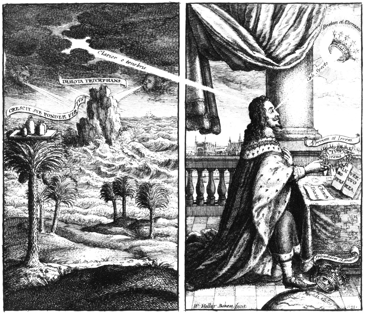 Král Karel I. 1600-1649 od Unbekannt