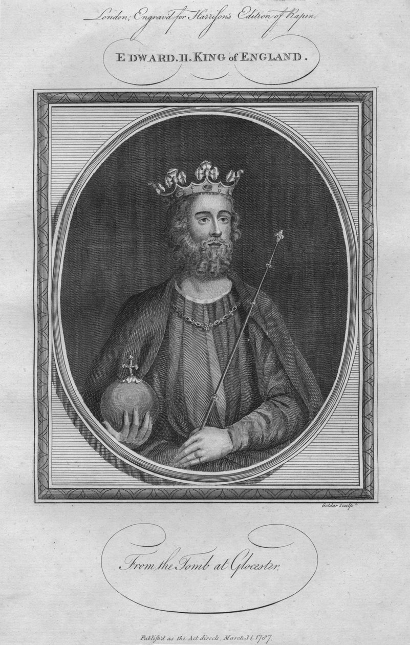 Král Edward II, 1787. od Unbekannt