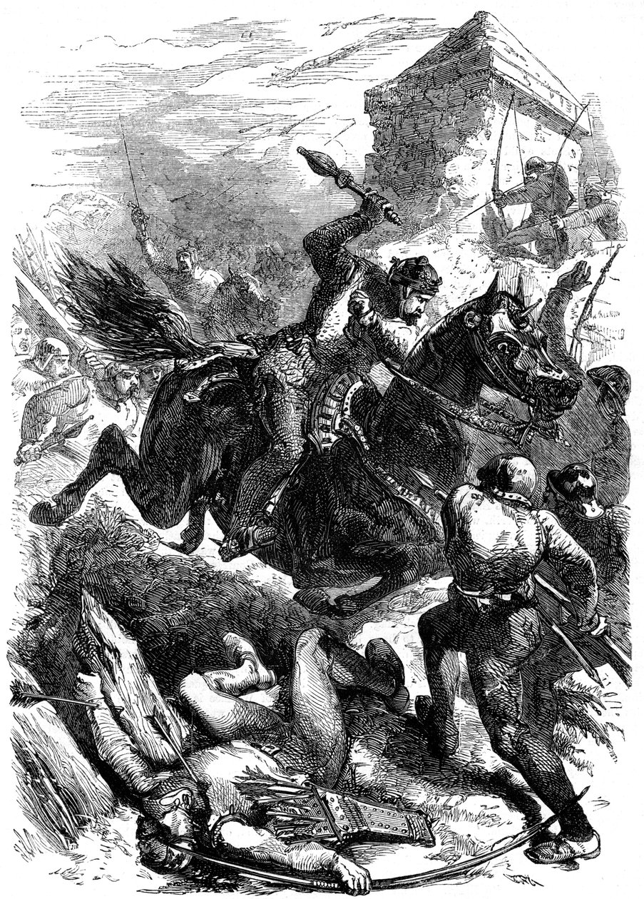 Anglický král Edward I. v Berwicku, 1296 od Unbekannt