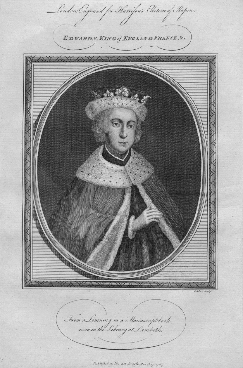 Král Edward V, 1787. od Unbekannt