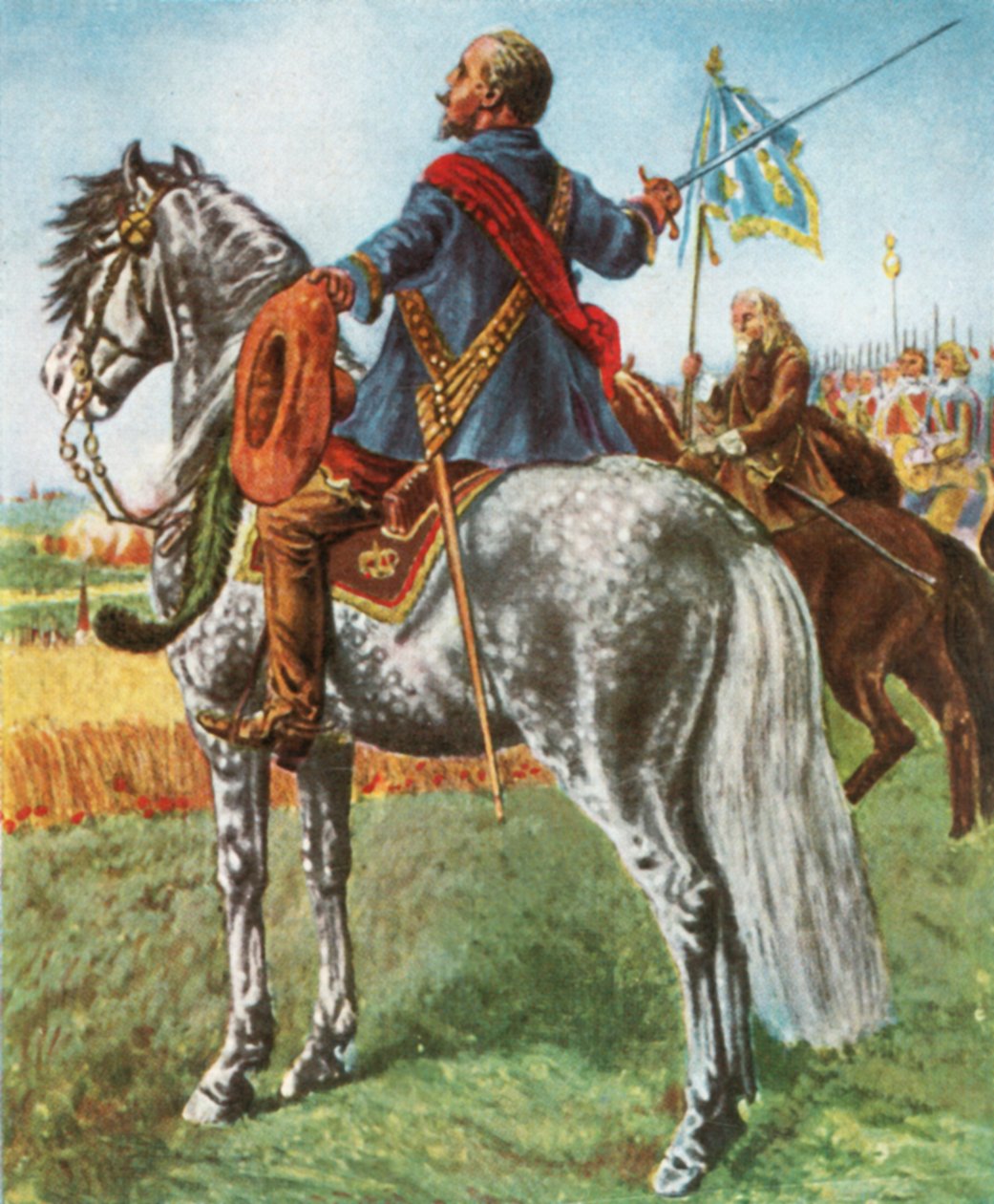Švédský král Gustavus Adolphus, 1936. od Unbekannt