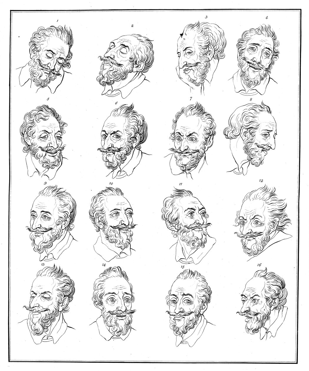 Francouzský král Jindřich IV. 1553-1610 od Unbekannt
