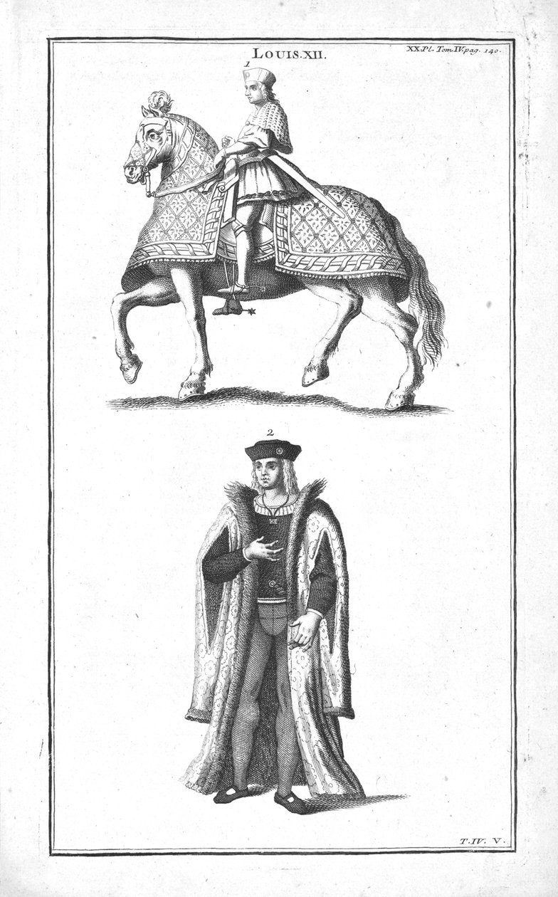 Král Ludvík XII., c1760. od Unbekannt