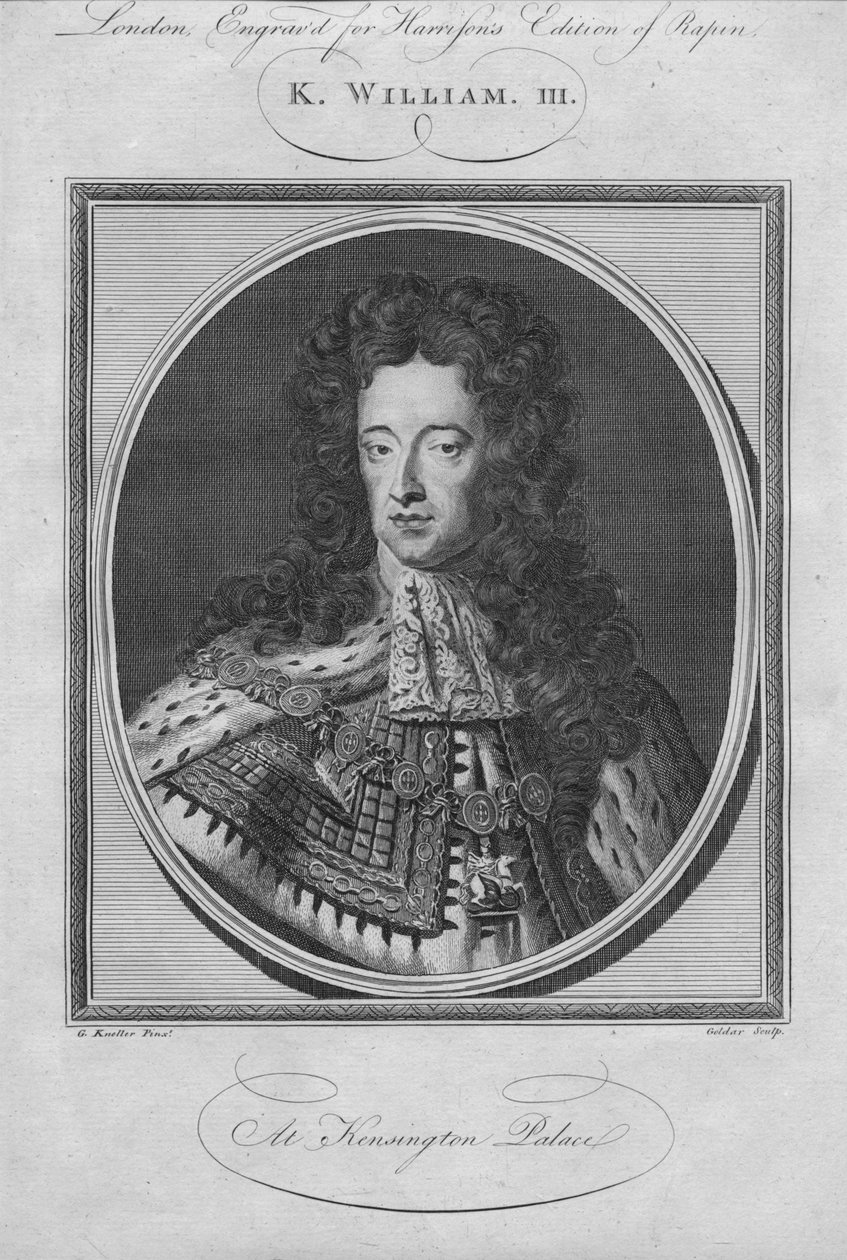 Král Vilém III, 1784. od Unbekannt