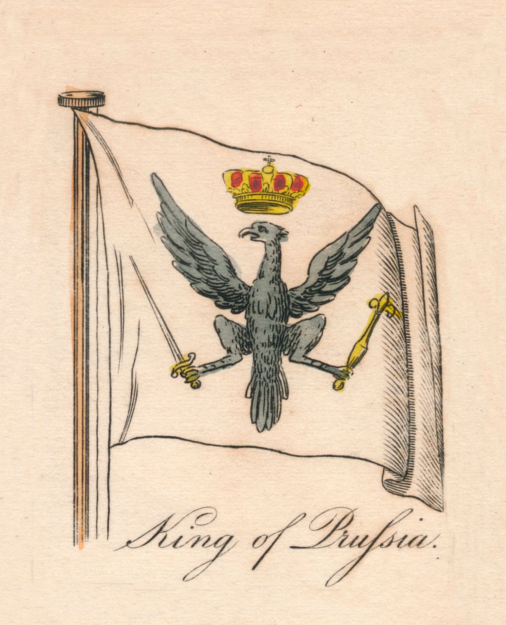 Pruský král, 1838 od Unbekannt