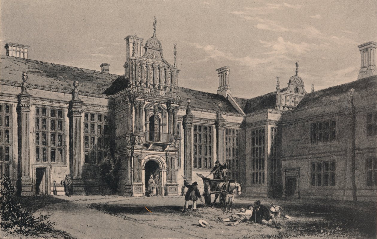 Kirby Hall, Northamptonshire, 1915 od Unbekannt