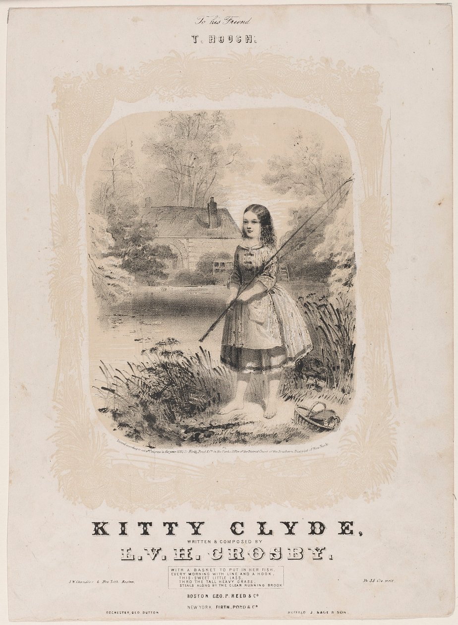 Kitty Clyde, 1854. od Unbekannt