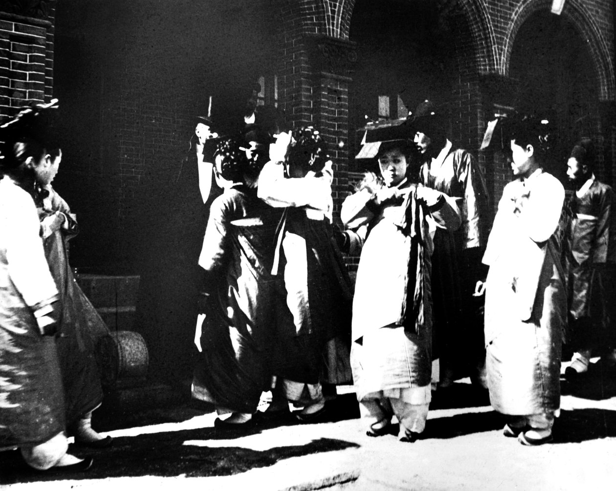 Korejské dívky, 1900 od Unbekannt