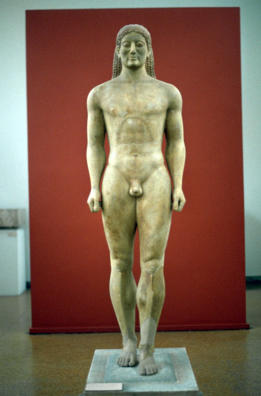 Kouros, c650-500 př.nl od Unbekannt