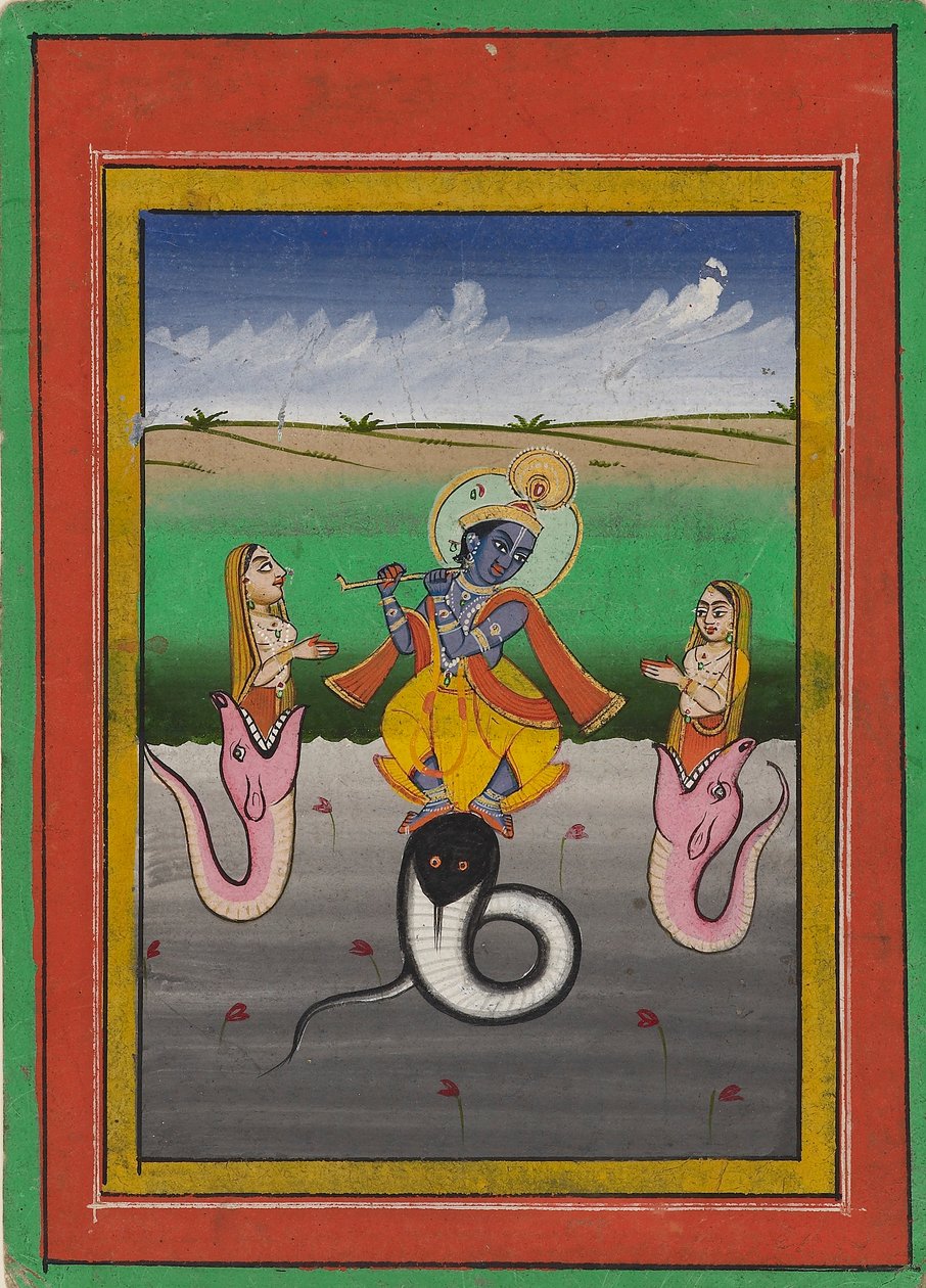 Krishna Kaliyamardaka, počátek 20. století od Unbekannt