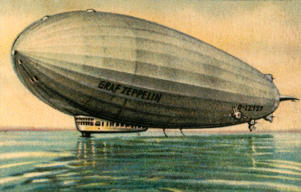 LZ 127 Graf Zeppelin, 1928, 1932. od Unbekannt