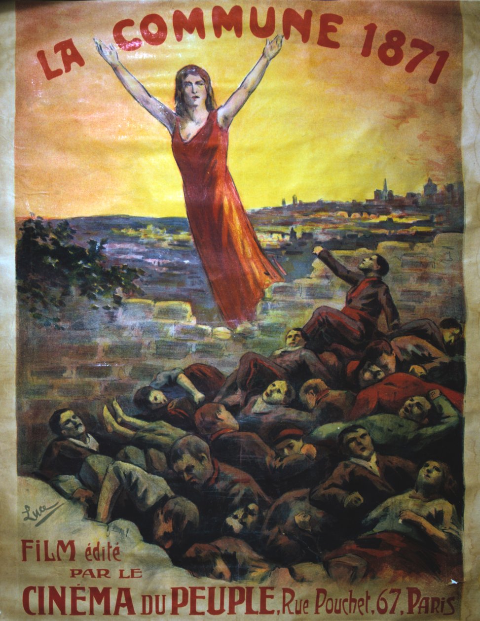 Komuna 1871, filmový plakát od Unbekannt