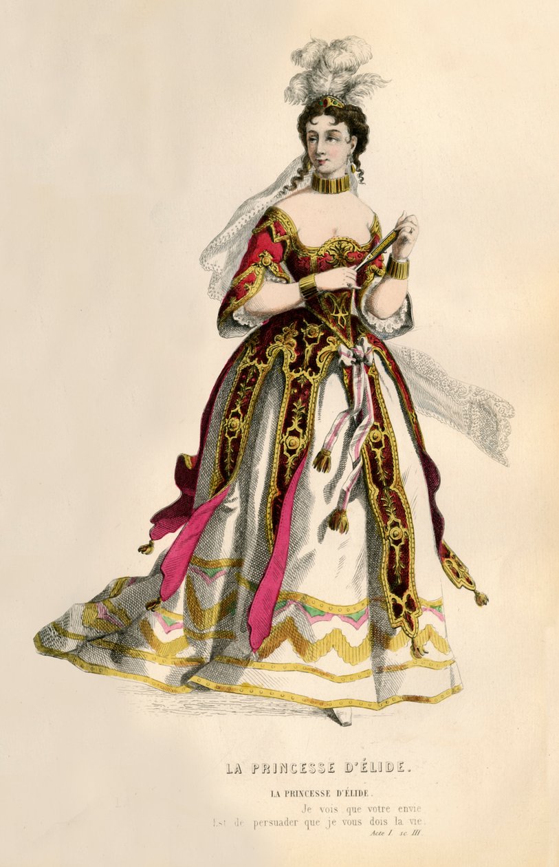 Princezna z Elis, 1868. od Unbekannt