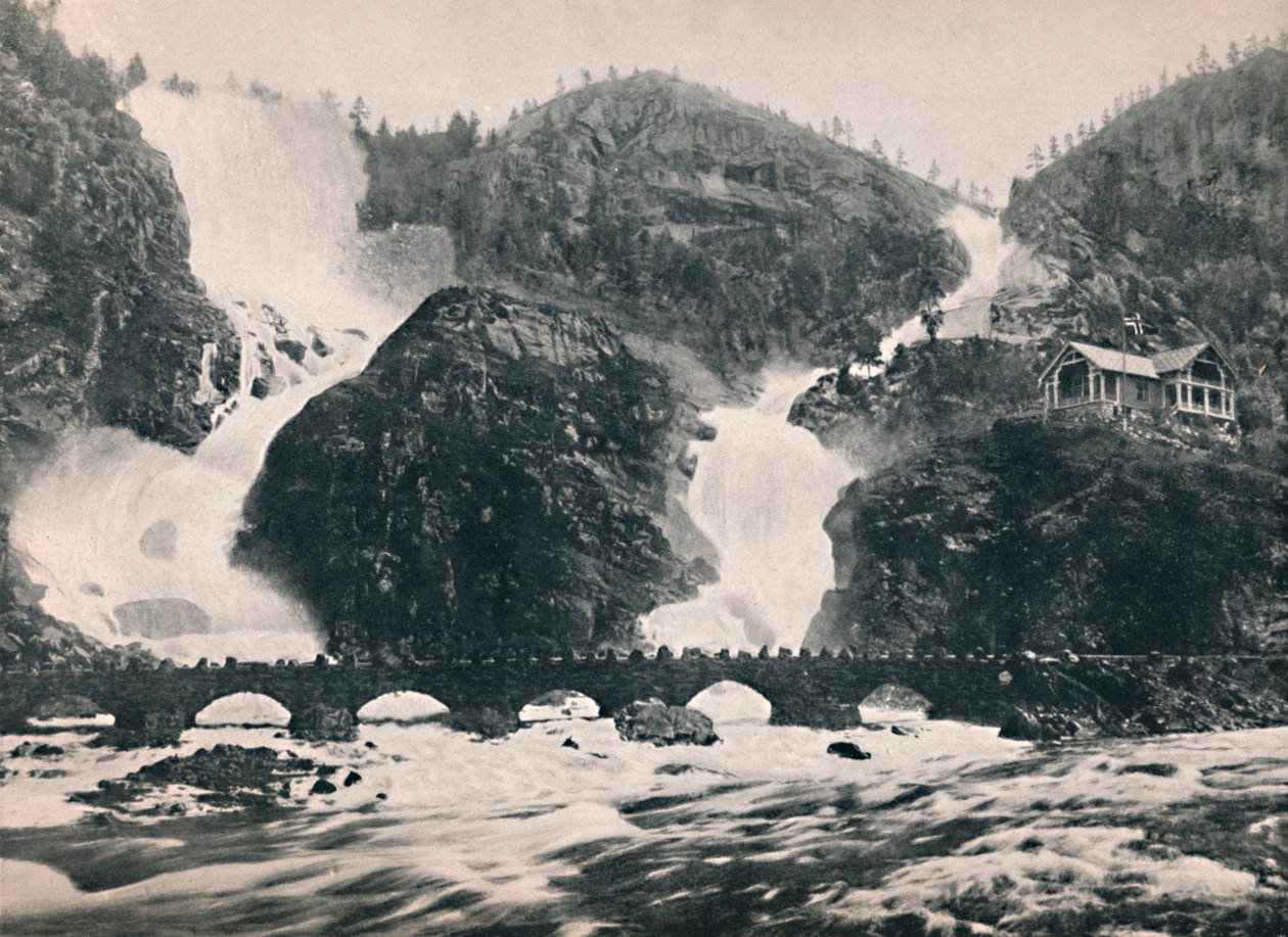 Laatefos, Hardanger, 1914. od Unbekannt
