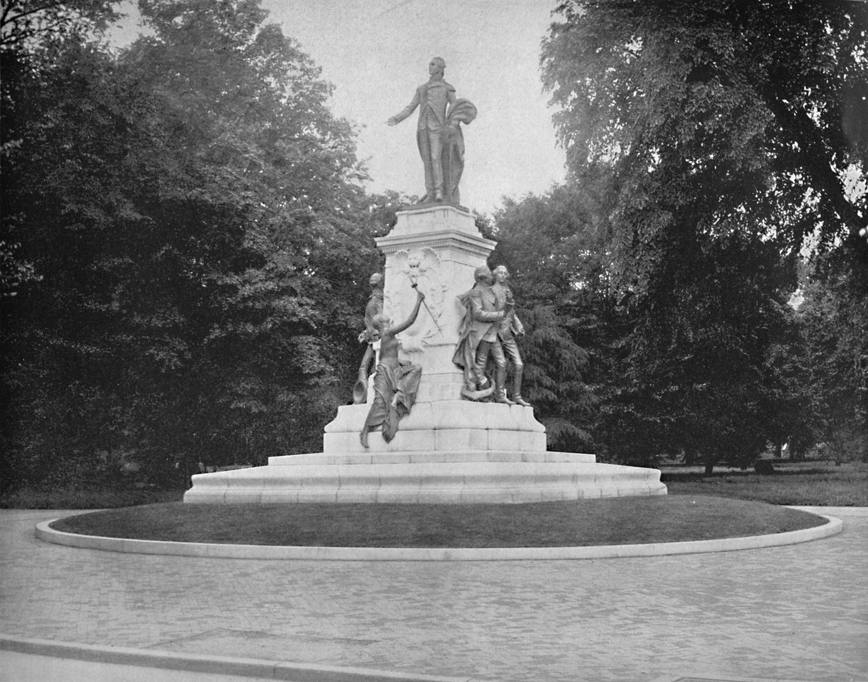 Lafayette Statue, Washington, DC, c1897. od Unbekannt