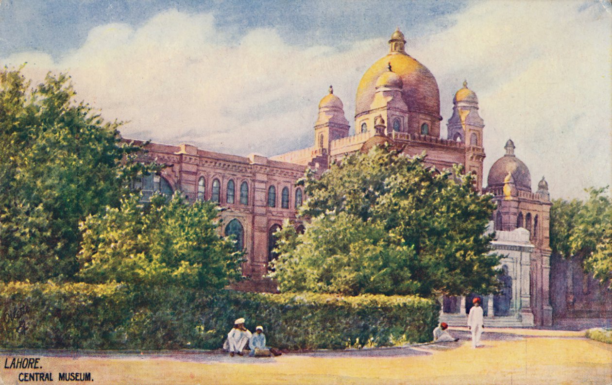 Lahore. Centrální muzeum. od Unbekannt