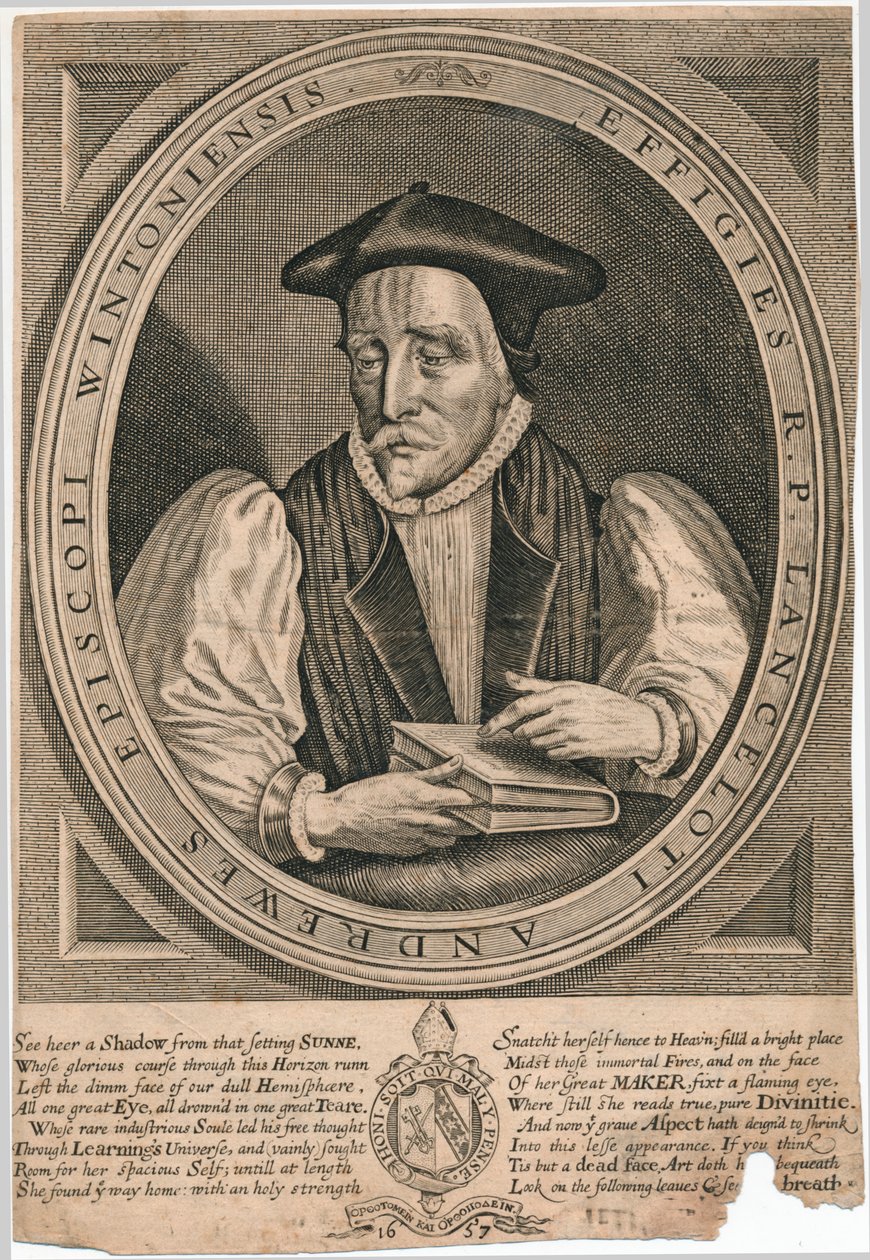 Lancelot Andrewes, 1657. od Unbekannt