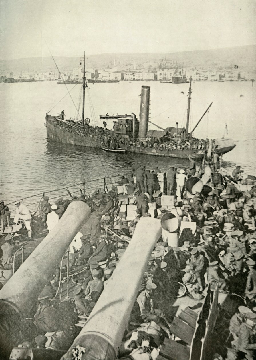 Vylodění britských vojsk v Soluni, 1919. od Unbekannt