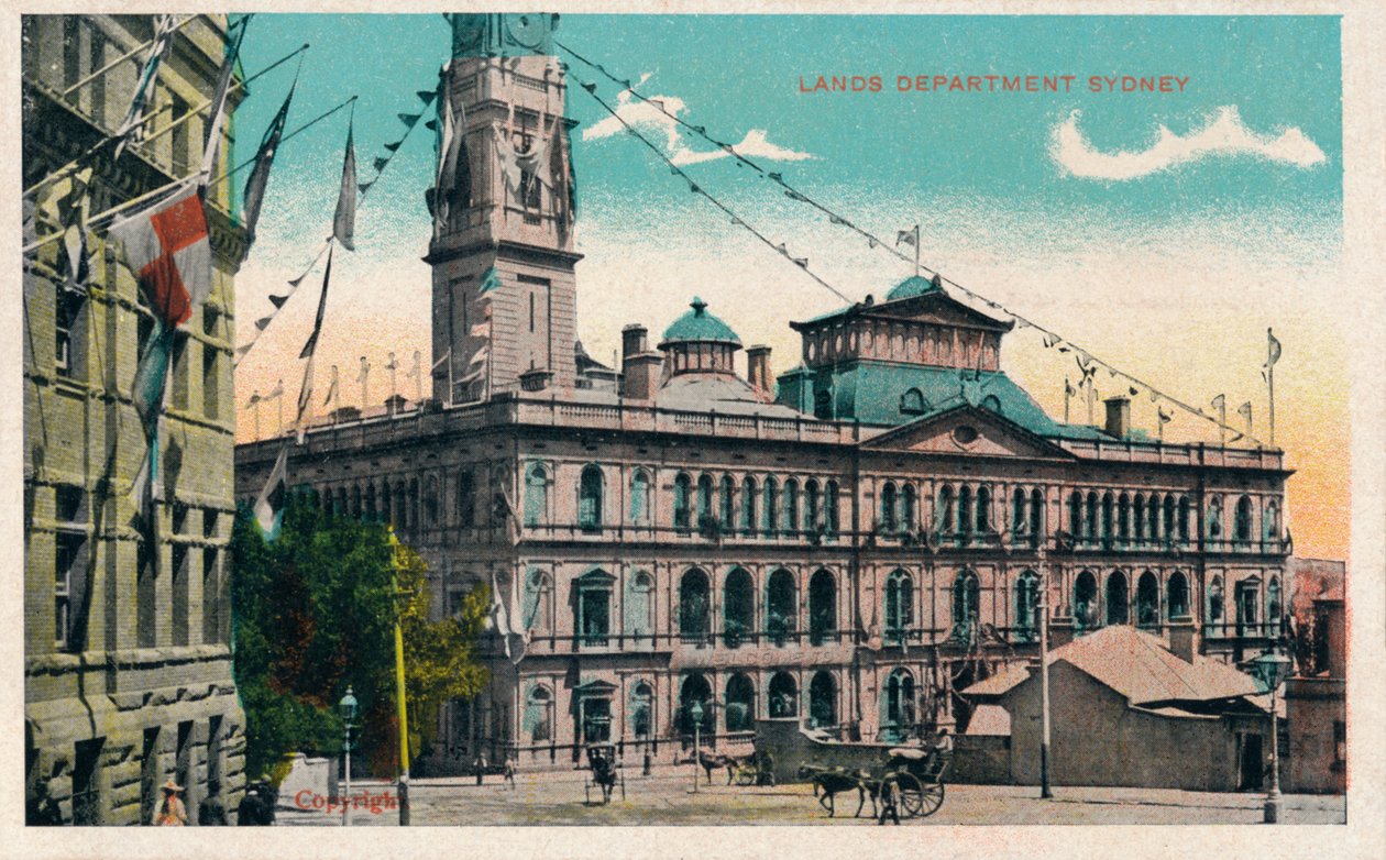 Pozemkové oddělení Sydney, c1910. od Unbekannt