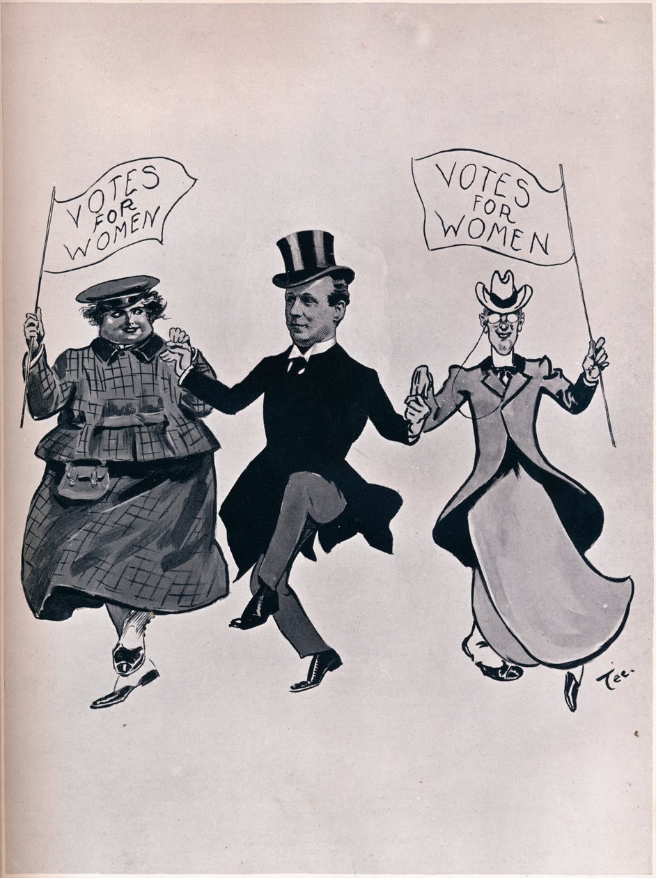 Larking with the Girls, 1906. od Unbekannt
