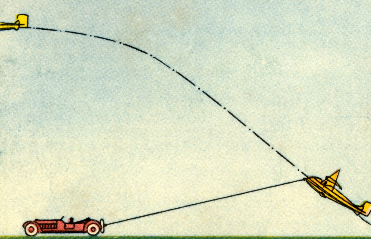 Start kluzáku, 1932. od Unbekannt