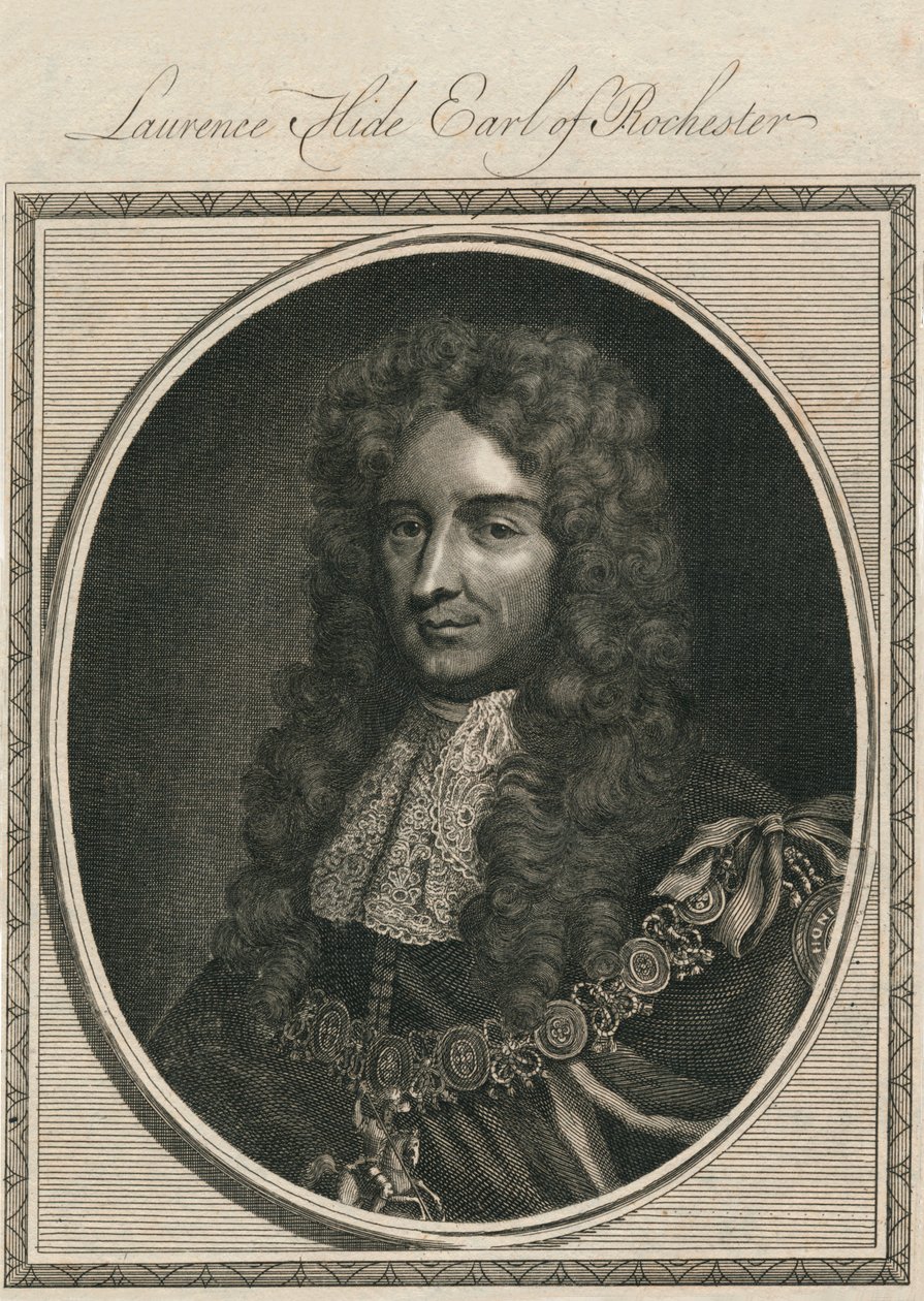 Laurence Hide hrabě z Rochesteru, 1785. od Unbekannt