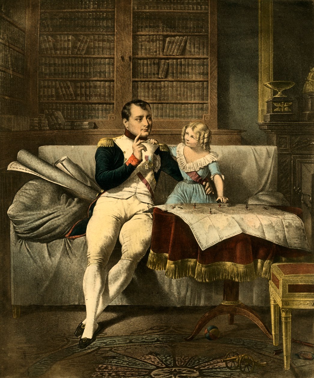 Le Cabinet de Napoleon, 19. století, 1921. od Unbekannt