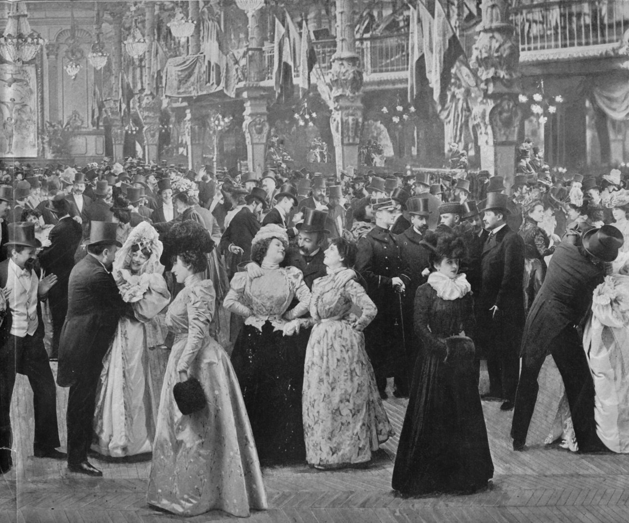 Pařížské kasino, 1900 od Unbekannt