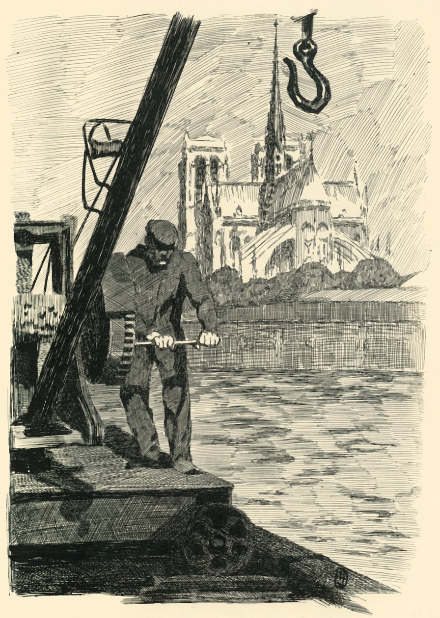 Postel Notre-Dame, Le Matin, 1903. od Unbekannt