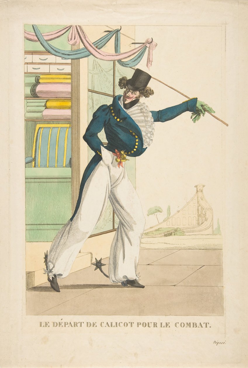 Odchod Calico do boje, 1817-18. od Unbekannt