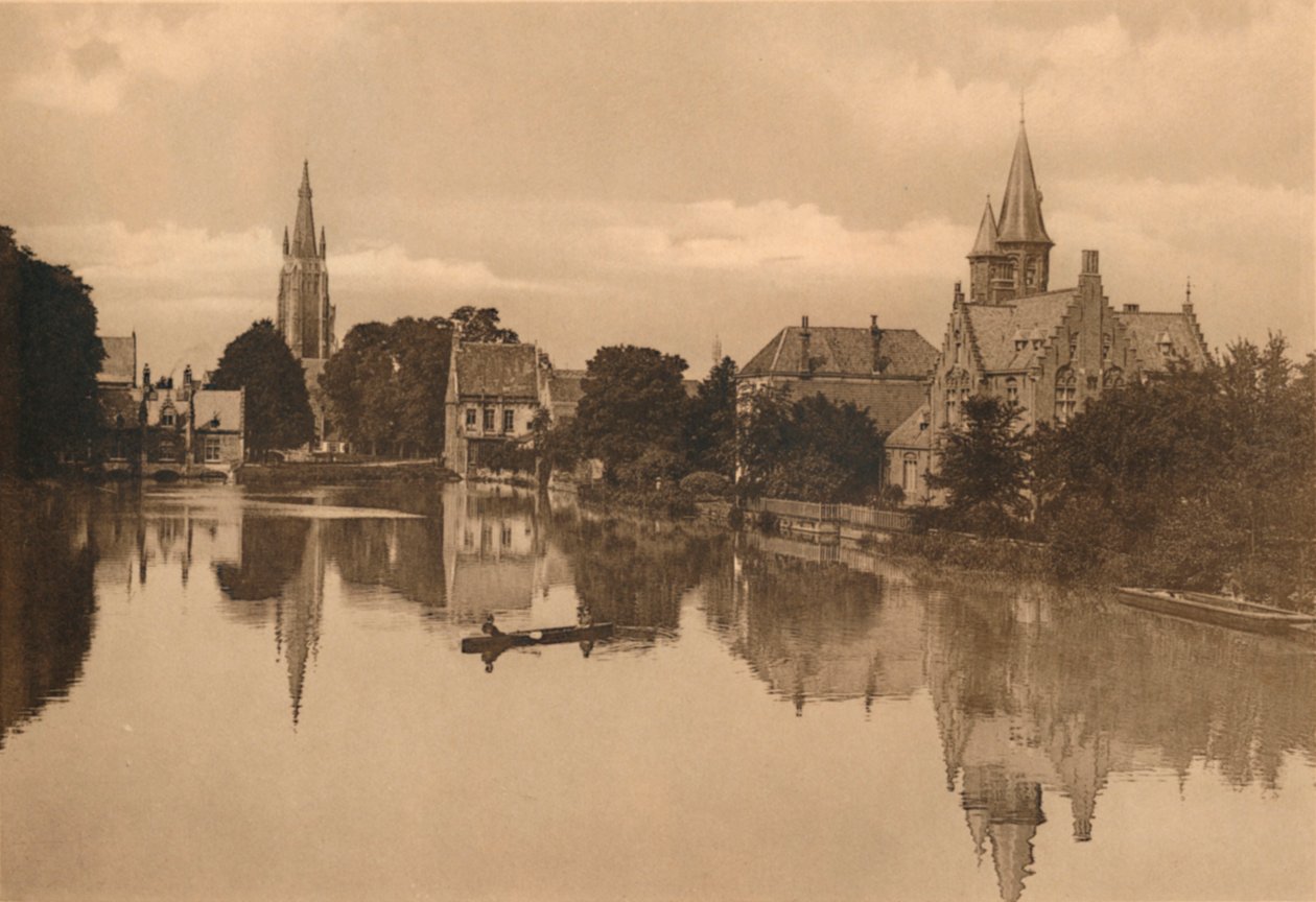 Jezero lásky, c1928 od Unbekannt