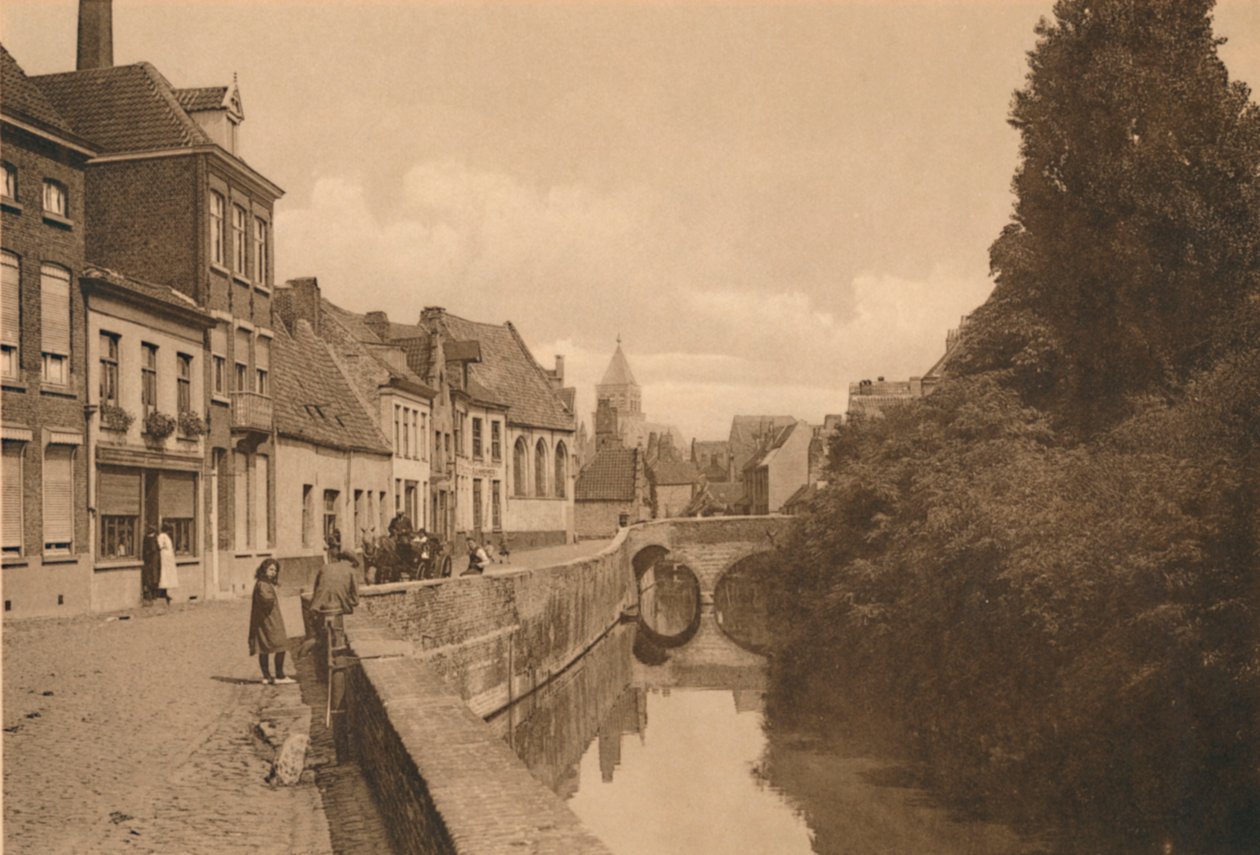The Quai des Menetriers, c1928 od Unbekannt