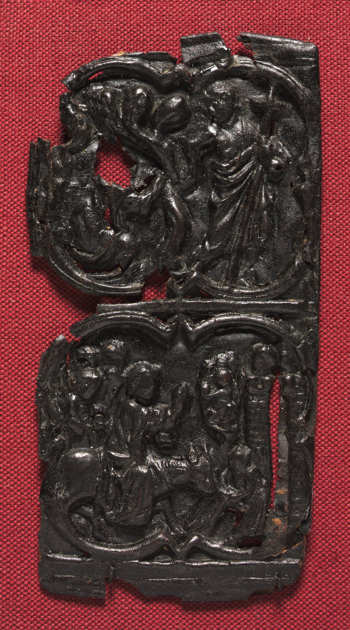 Kožený panel, c. 1350-1400. od Unbekannt
