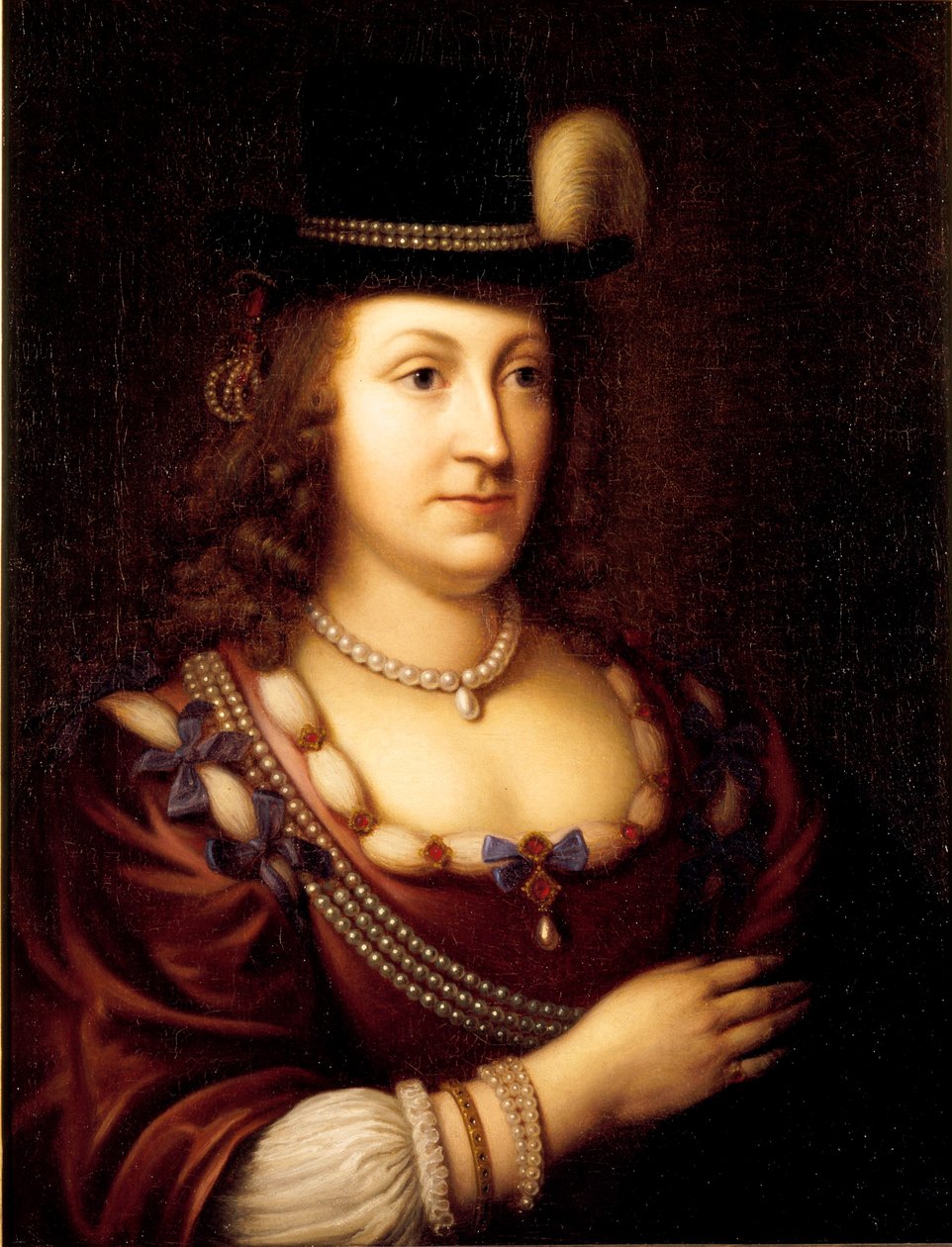 Leonora Christina, hraběnka Ulfeldt 1621-1698, 1650. od Unbekannt