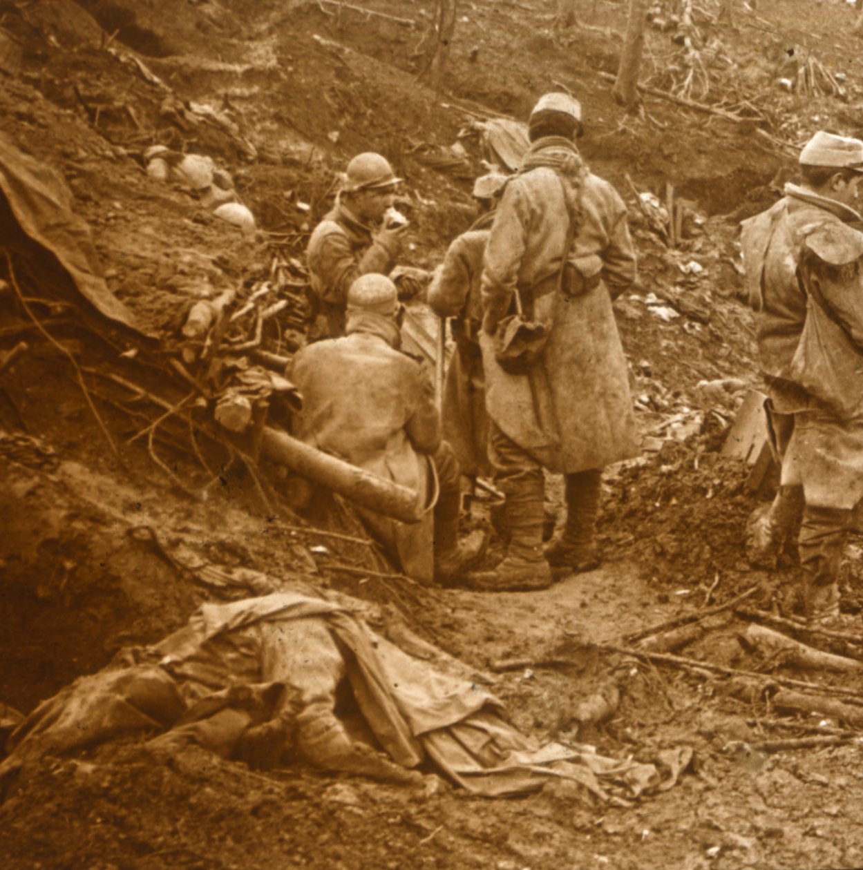 Les Éparges, severní Francie, 1915 od Unbekannt