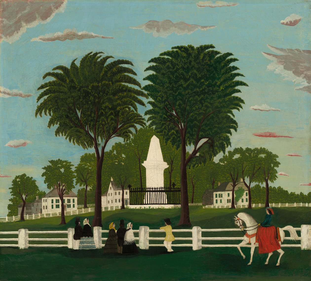 Lexington Battle Monument, 1853 nebo později. od Unbekannt