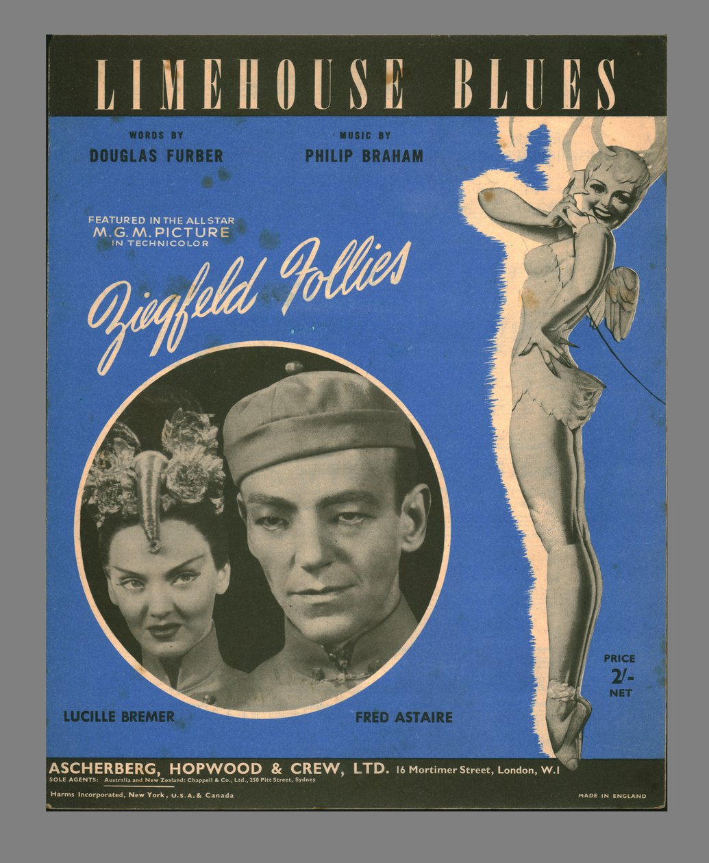 Limehouse Blues, noty, 1945. od Unbekannt