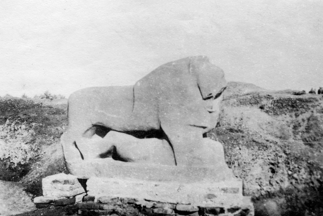 Socha lva Babylona, Babylon, Babil, Mezopotámie, 1918 od Unbekannt