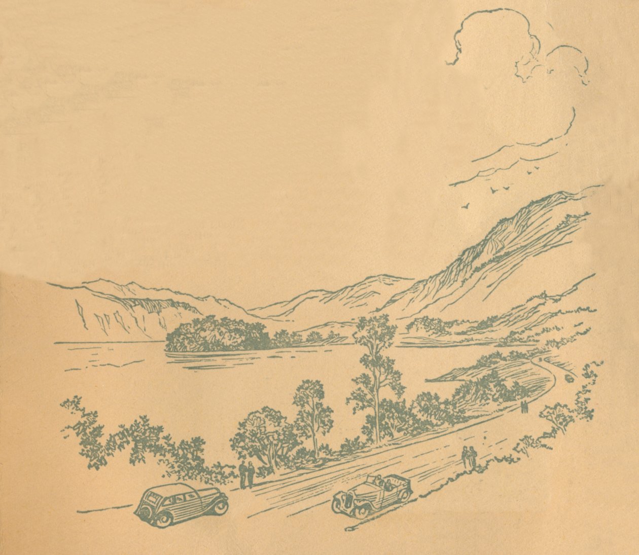 Loch Lomond, c1936 od Unbekannt