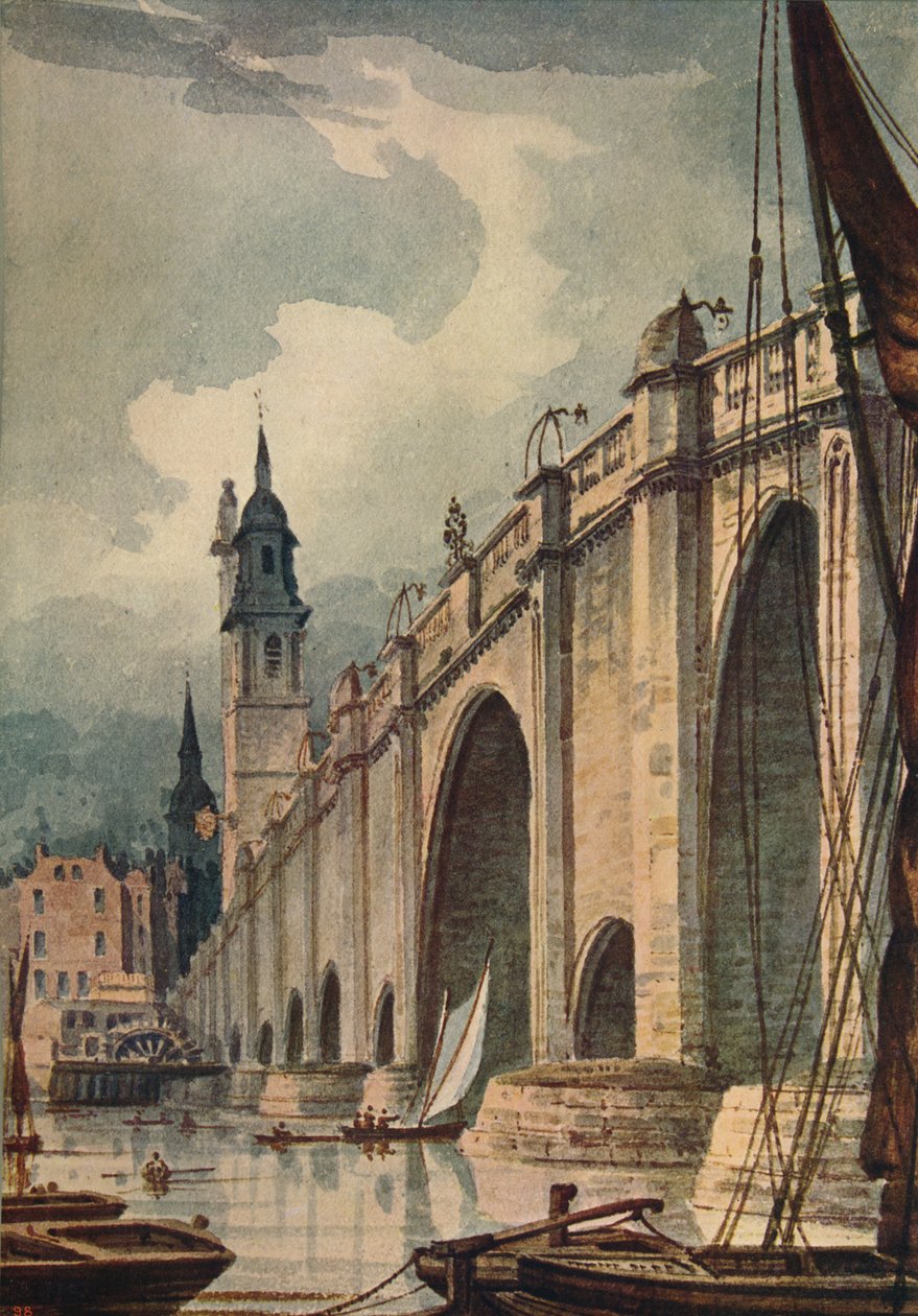 London Bridge, 1893, c1915 od Unbekannt
