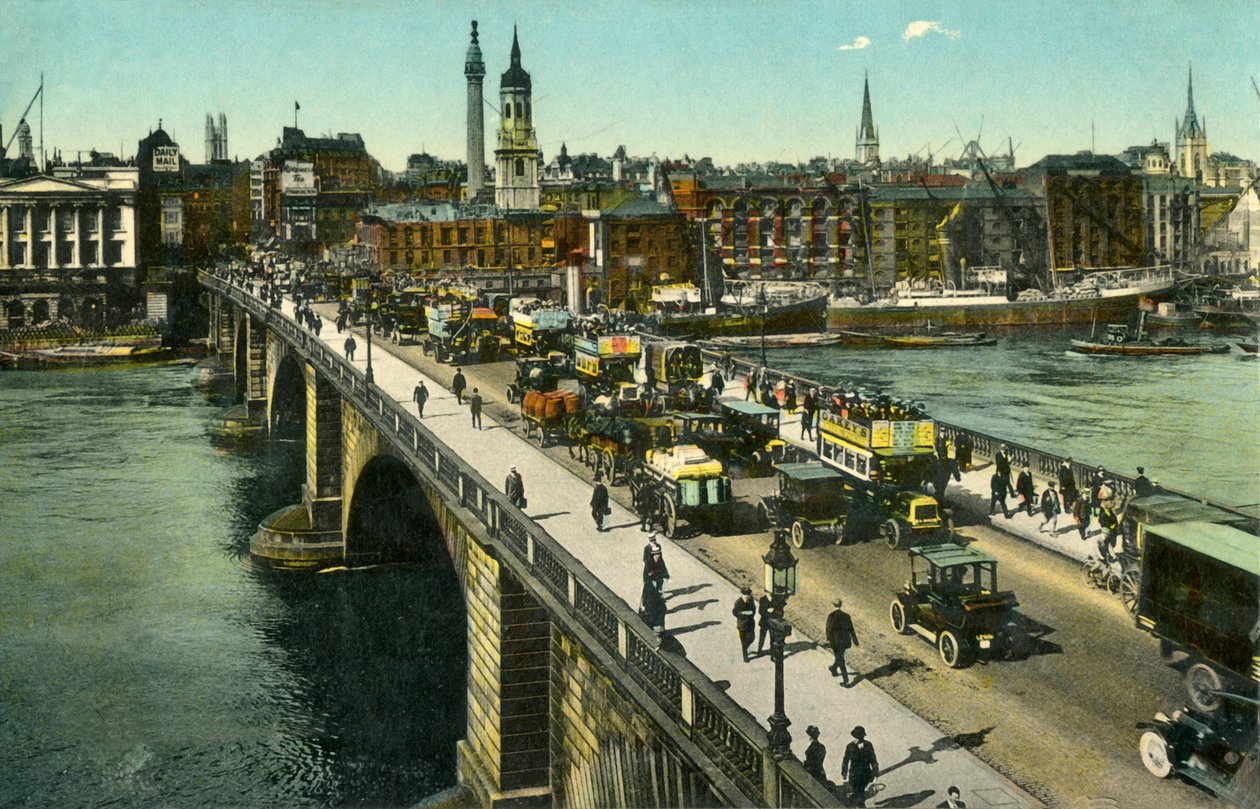 London Bridge, c1910. od Unbekannt
