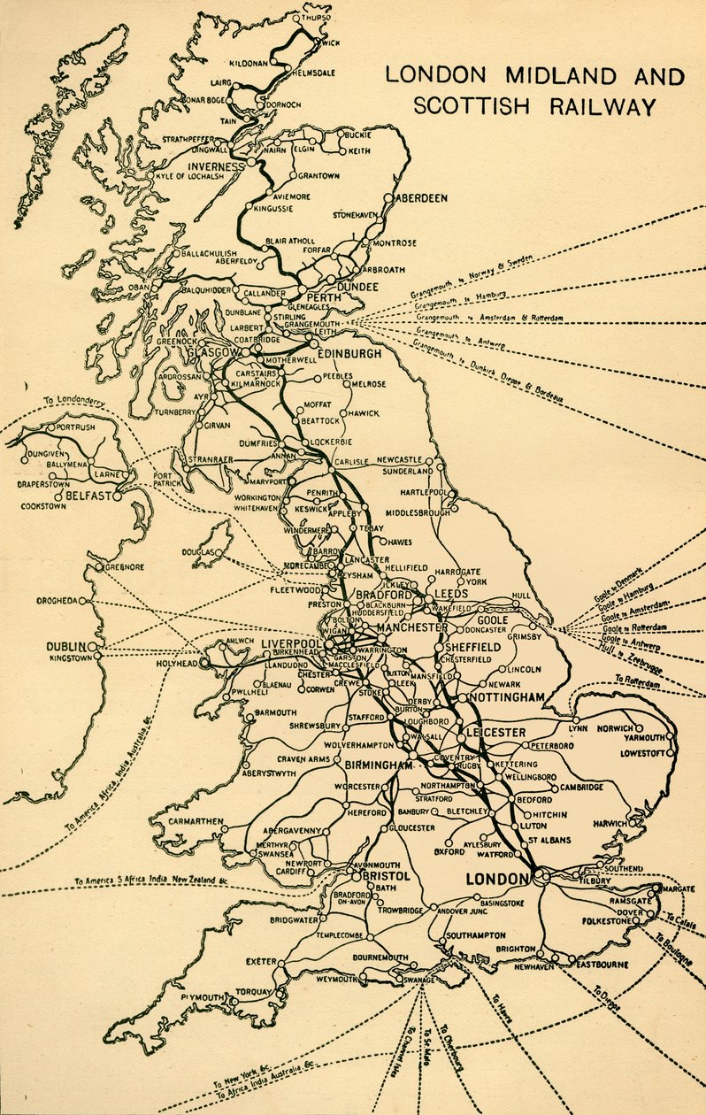London Midland and Scottish Railway, 1930. od Unbekannt