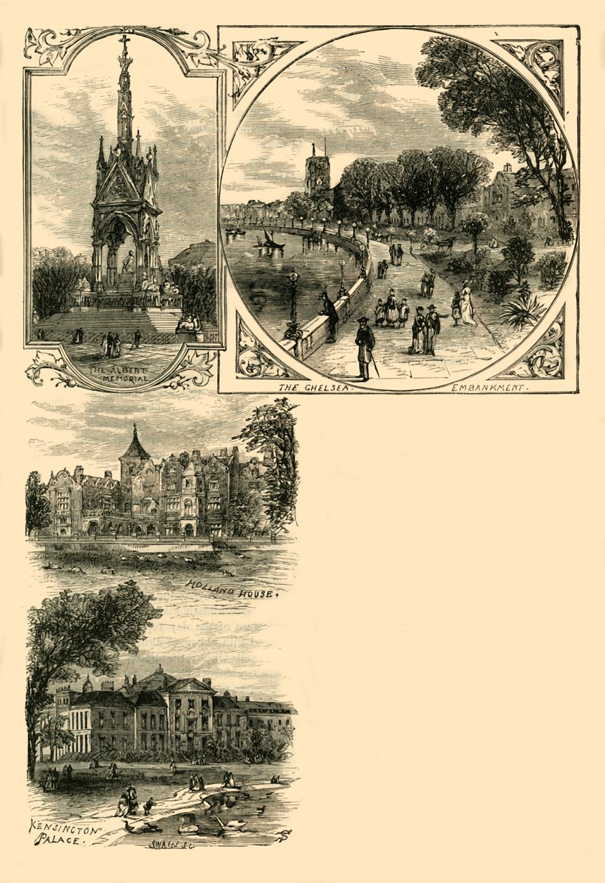Londýn. Západní předměstí, c1876. od Unbekannt